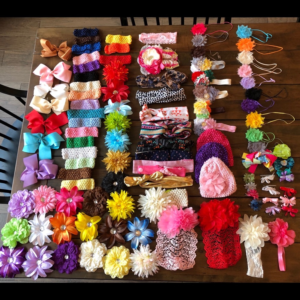 Headband lot- over 100 pieces